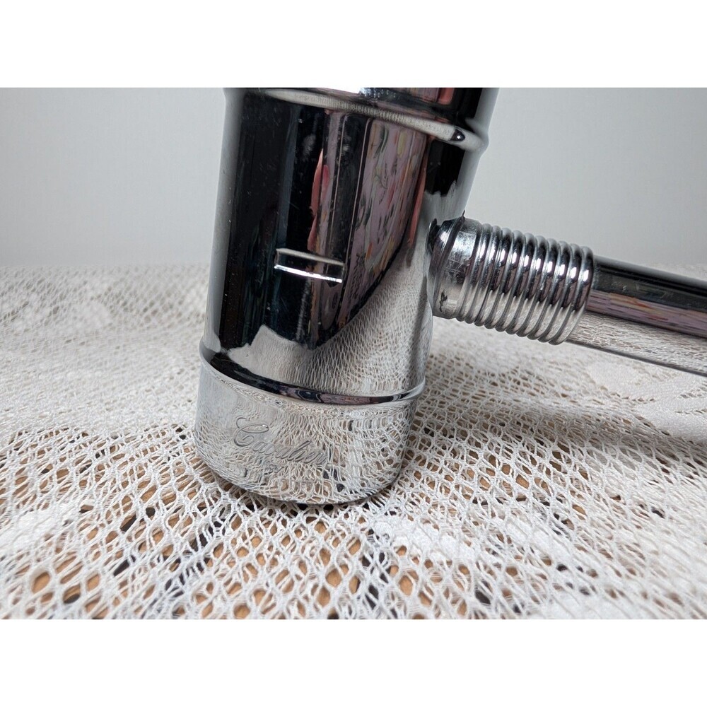 National Silver Cavalier Italy Chrome Bar Caddie 2-oz Jigger Opener Corkscrew - Picture 4 of 9